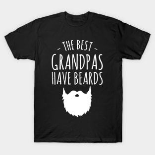 The best grandpas have beards T-Shirt